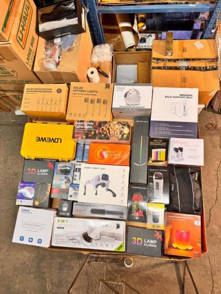 Bulk Lot of 500 Mixed Electronics, Gadgets & Home Goods MSRP $15,000