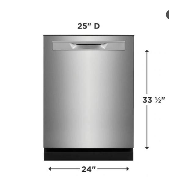 Frigidaire Gallery Dishwashers - MSRP $2,787