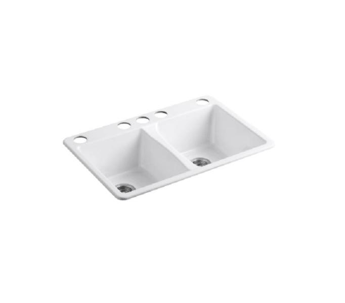 Kohler K-5873-5U-0 - Kitchen Sinks - MSRP $898
