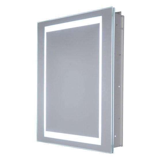 Miseno 20" W X 26" H Frameless Recess Mounted Single Door Medicine Cabinet - MSRP $986