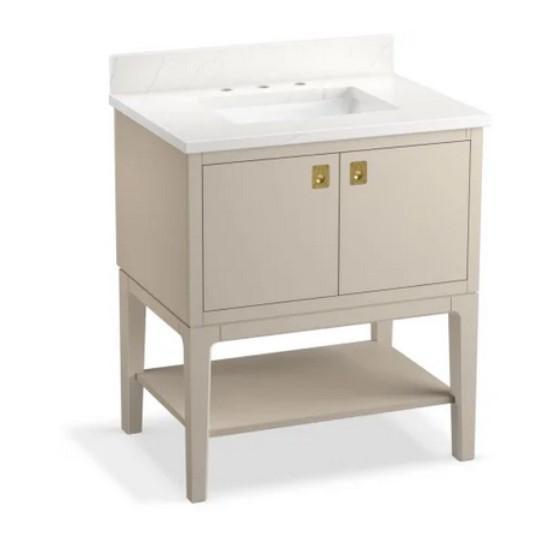 Kohler Seagrove by Studio McGee Free Standing Single Basin Vanity Set - MSRP $1,199