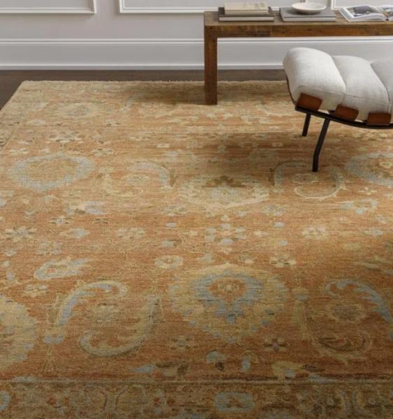 Truckload - Housewares - Hillard Oriental Hand Knotted Area Rug, Tolz Hand Knotted Area Rug, Accent Chair -MSRP $47,384