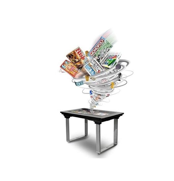 Arcade 1Up 32" Screen Infinity Electronic Game Table, Redkey MGC500 Robot Lawn Mower, Tuszom 900D Cover - MSRP $3,151