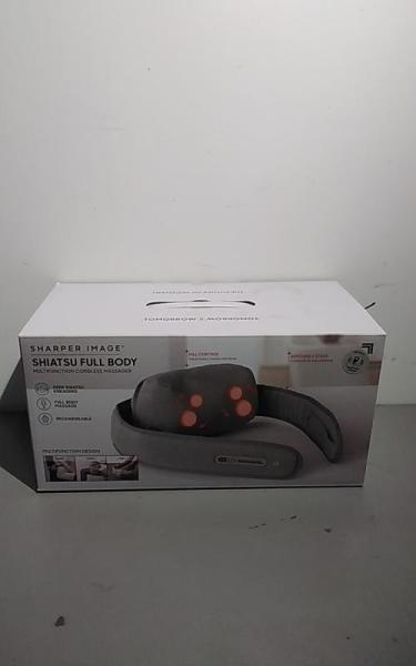 Health & Beauty - Sharper Image Shiatsu Cordless Massager, Waterpik Cordless Slide Water Flosser - MSRP $5,405