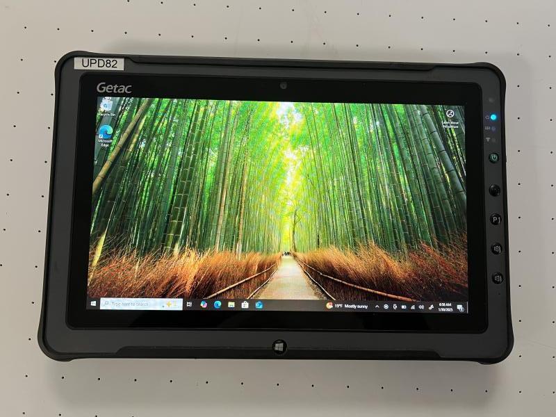 Two GETAC Tablets - Windows 10