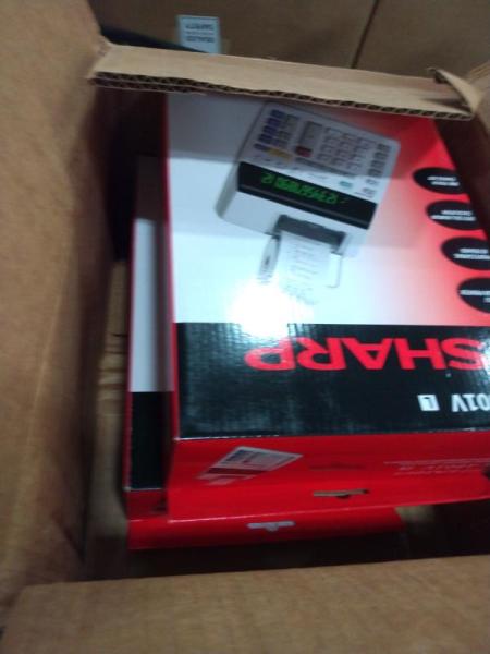 Sharp EL-1801V Off-White Ink Printing Calculators - MSRP $145