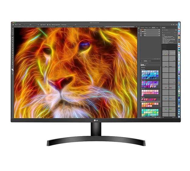 A Grade - LG 31.5" VA UHD 4K Monitor (3840x2160) with HDR10, AMD FreeSync, MAXXAUDIO - MSRP $369