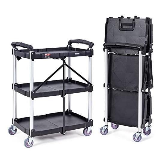 Vevor Foldable Utility Cart, GTplayer Gaming Chair, Artslat Wall Panels, Huuger Folding Desk - MSRP $1,254