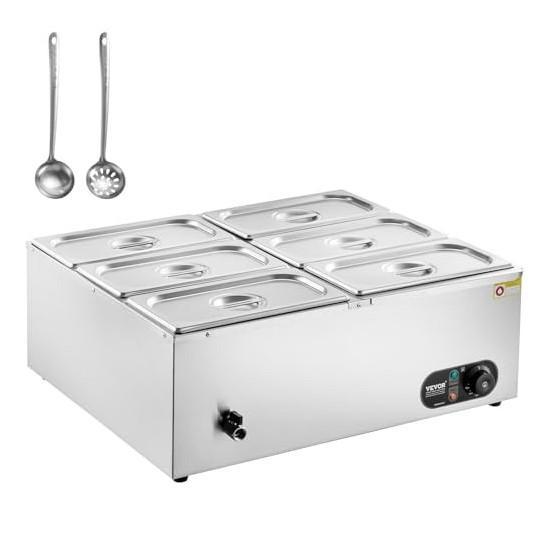 Vevor Commercial Food Warmer, Volleyball Trainer Net, Famigro Dog Door - MSRP $2,458