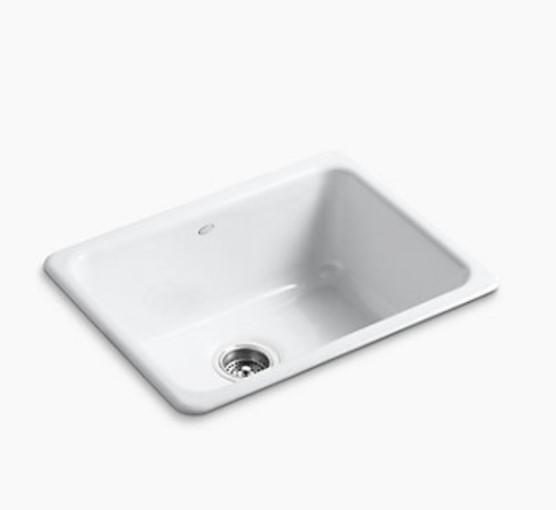 Kohler Undermount Single Basin Enameled Cast Iron Bar Sink - MSRP $740