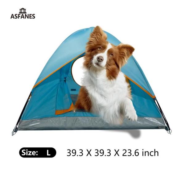 Pet Products- ASFANES Outdoor Waterproof Pet Camping Tent, MAXFUT Dog Bed for Car Back Seat Extender  - MSRP $9,615