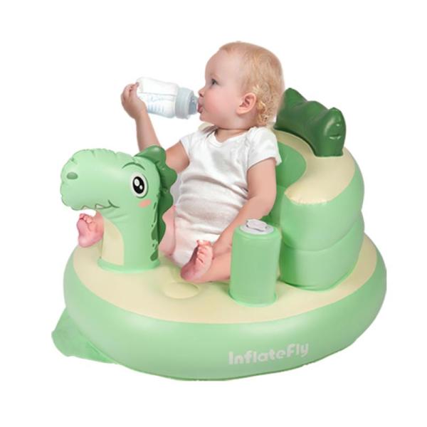 Baby Product- Baby Seat Inflatable Infant Floor, Baby Silicone Mat with Stainless Steel Divided Plate  - MSRP $1,862