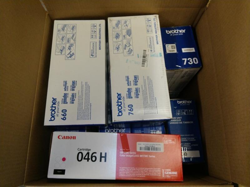 Printer Toner - Canon, Brother, Xerox, Kyocera, Epson - MSRP $2,569