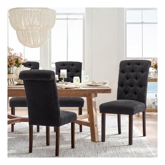 Colamy Dining Chairs, XunDong Wall Clock, Medline Wheelchair, Geniospin Comforter Set - MSRP $1,654