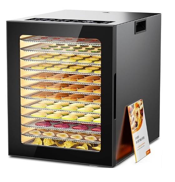 Electric Food 12-Tray Dehydrator 850W, LANCHEZ 1.6HP Shallow Well Pump, COLAMY Velvet Ottoman Footstool - MSRP $3,241