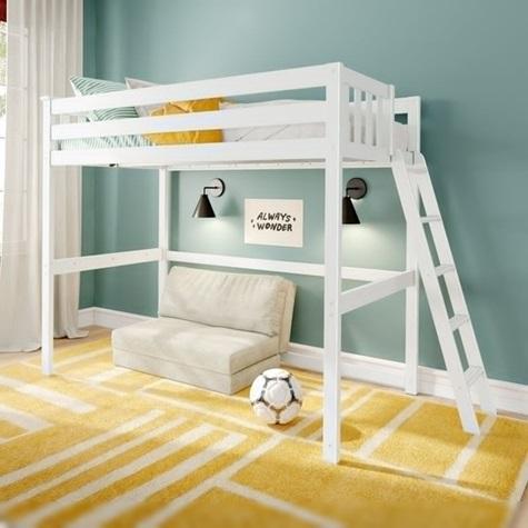 Furniture - YZ Wooden Loft Bed with Ladder, Queer Eye Tamlin Coffee Table - MSRP $1,964