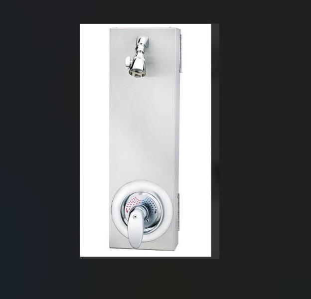Bradley Pivoting Wall Showers - MSRP $5,676