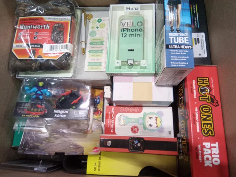 General Merch - Equip Hammock Hanging Kit, iHome Velo iPhone 12 Case, UOMA Brow Styler - MSRP $275