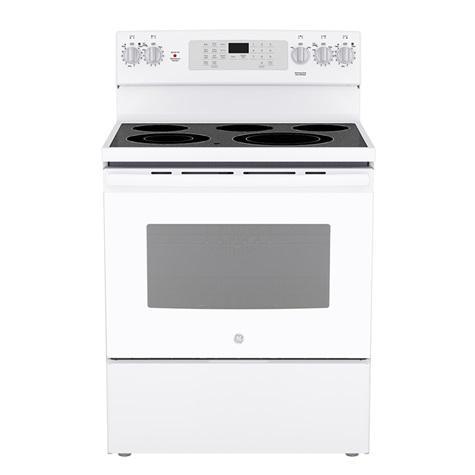Salvage Appliances - Mabe (GE) JCB840DVWW 30" Electric Convection Range - MSRP $1,244