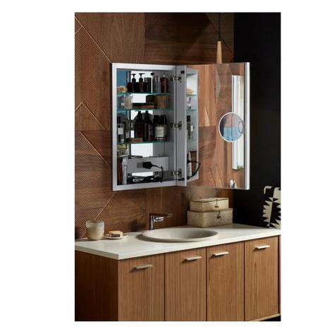 Kohler K-99003-TLC-NA Lighted Single Door Medicine Cabinet - MSRP $1,089