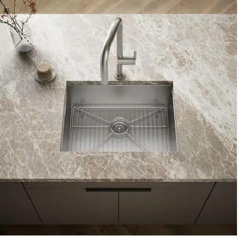 Kohler K-3822-1-NA Stainless Steel Kitchen Sink - MSRP $648