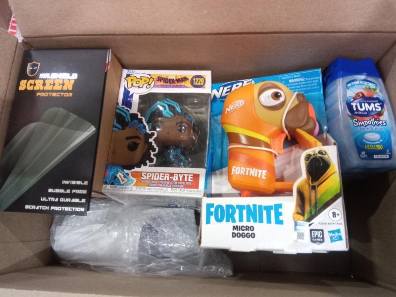 General Merch - DerMend Bruise Cream, Playmobil Stunt Truck, Uorlen TV Antenna - MSRP $3,876