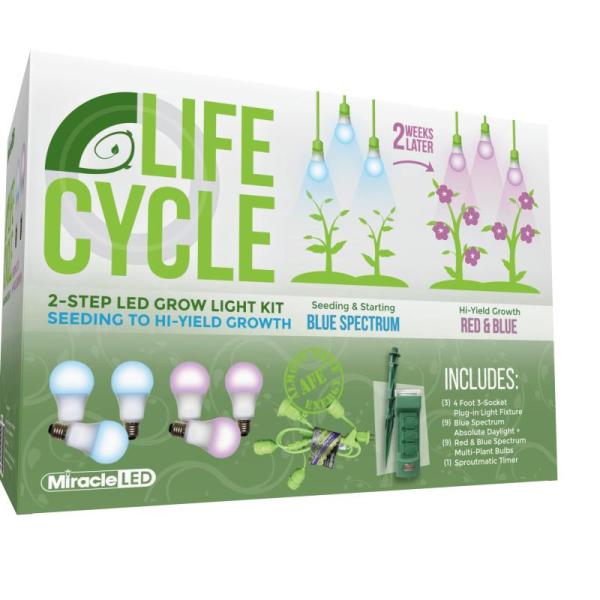 Lawn & Garden - Life Cycle Grow Light Kit, BugMD Rodent Repellent Pouches, Valley Lawn & Garden Sprayer - MSRP $1,342