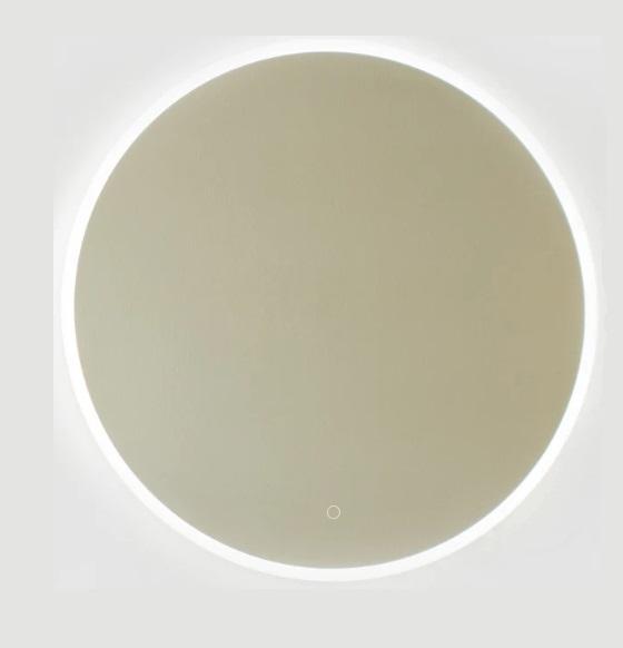Miseno MM3636SLED 36" Diameter Modern Circular Frameless Bathroom Wall Mirror w/LED Lighting - MSRP $1,063