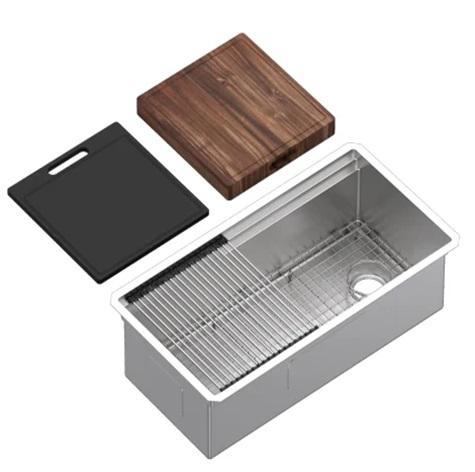 Rohl RUWUM3619WSSB Kitchen Sink - MSRP $1,814