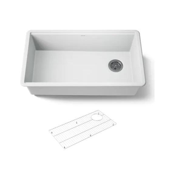 Kohler K-33710-CM6 Kitchen Sink - MSRP $530