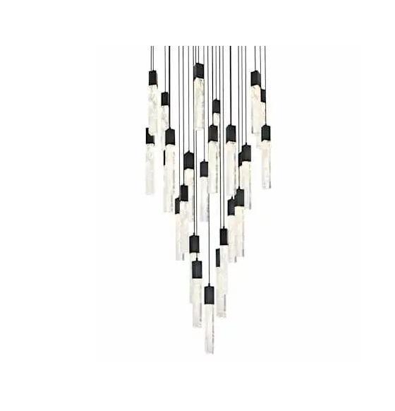 Elegant Lighting 2089G42BK Chandelier - MSRP $4,620