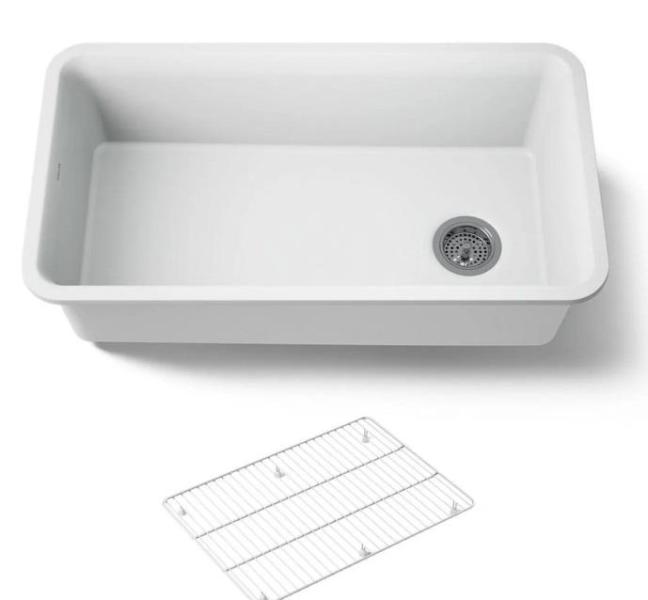 Kohler K-8206-CM6 Kitchen Sink - MSRP $550