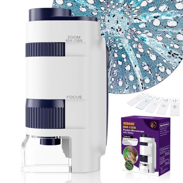 Camera- Handheld Portable Pocket Microscope for Kids, BTBAI D-Li109 Battery Charger - MSRP $4,317