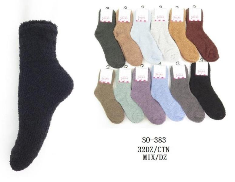 New Beautiful Lot of 72 Cozy Winter Socks! Assorted Styles and Colors