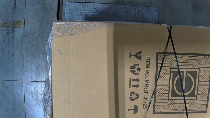 Elegant Lighting Evermore 32" W x 72" H Rectangular Framed Bathroom Mirror - MSRP $7,140