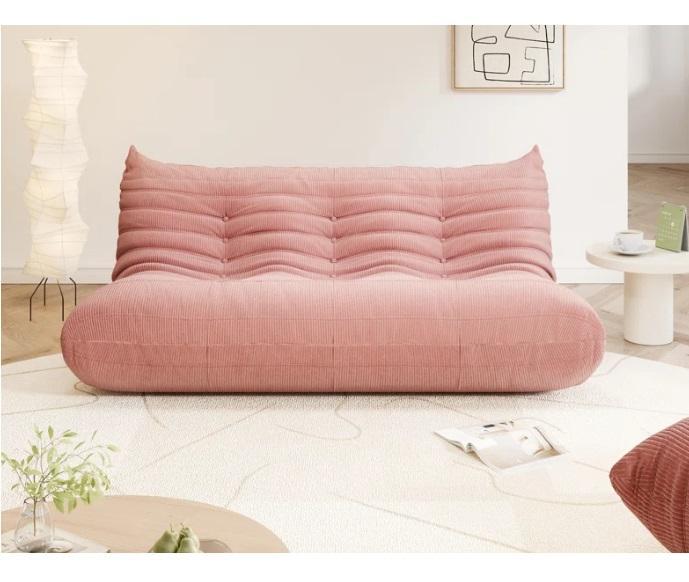 Housewares - Clinchport Lazy Sofa Bean Bag Chair, Loft Bed Full Size W/U-shaped Desk & 6-Drawer, Wall Art - MSRP $2,297