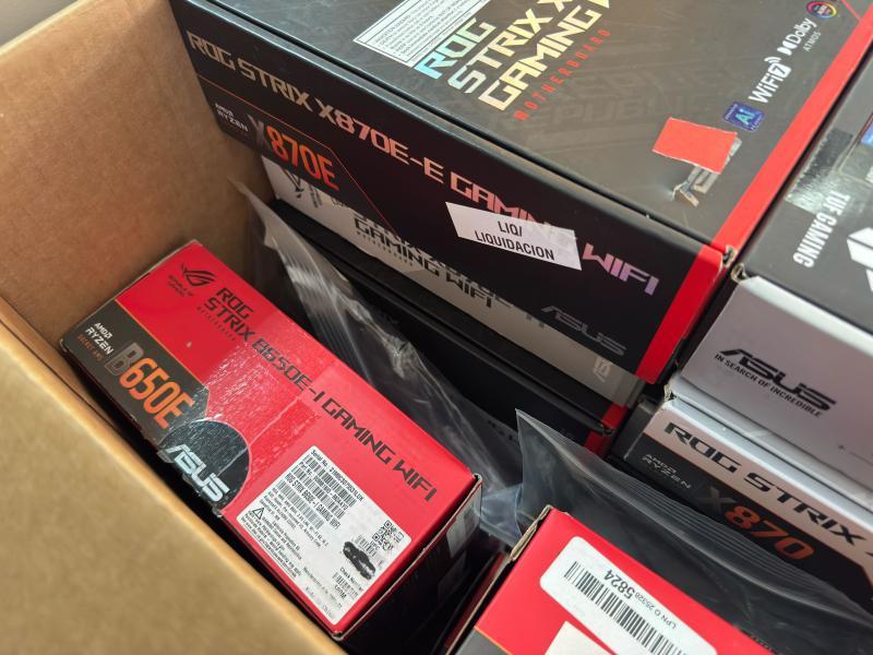 SALVAGE Motherboards - ASUS, MSI, GIGABYTE, ASRock - MSRP $11,084