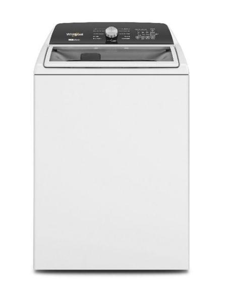 Appliances - Whirlpool WTW5057LW 4.7-4.8-cu ft Top Load Washer with Removable Agitator - MSRP $1,223