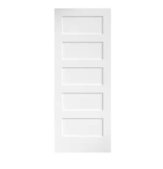 Doors & Windows - eightdoors 28"x80"x1-3/8" White Slab Door, Solid Core Pine Wood Door Slabs - Est Retail $927- 2plts