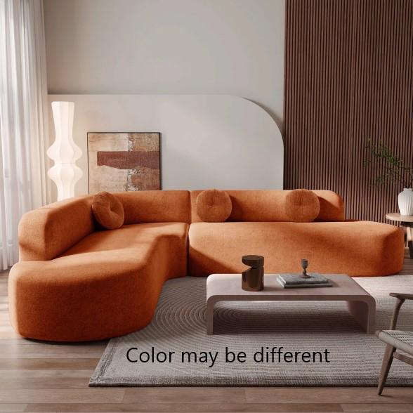 Truckload - Furniture - Hokku Designs Sectional Sofa, Tailings Dining Room Table, Makoa Platform Bed - MSRP $35,498