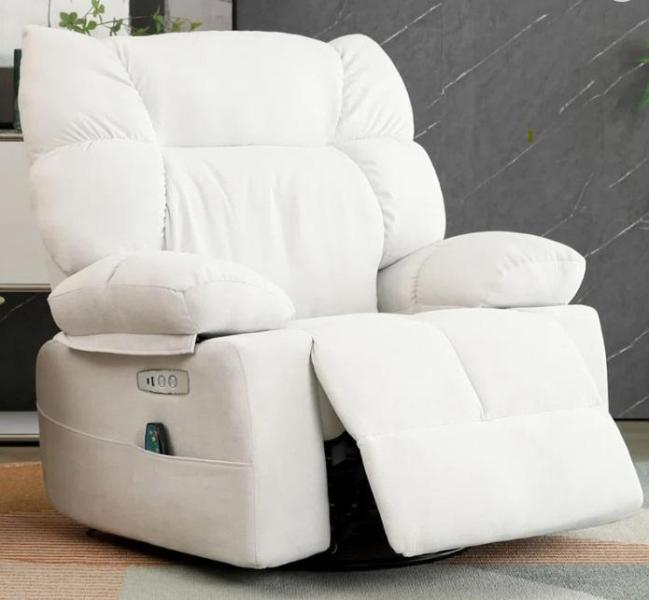 Truckload - Home Decor- 40.9'' Wide Vegan Leather One Arm Recliner, Elin 1 - Drawer Nightstand - MSRP $51,739