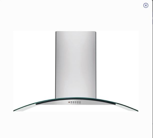 Frigidaire Wall Mount Chimney Range Hood - MSRP $809