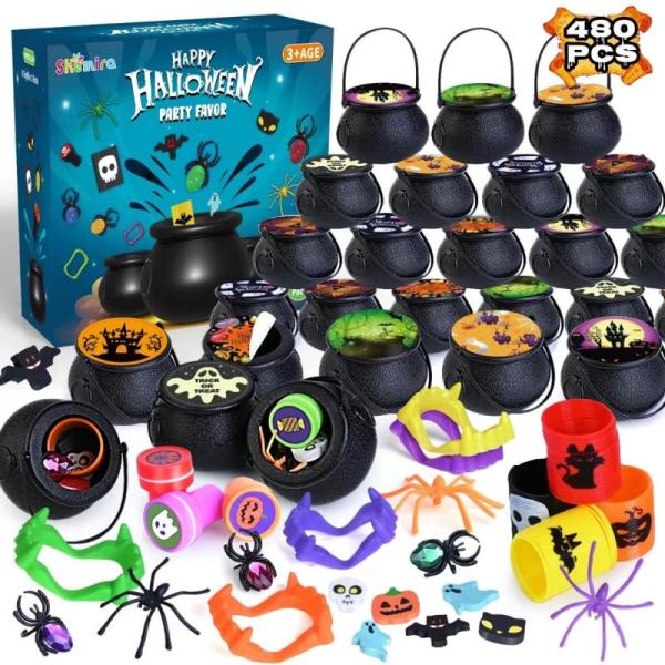 Toy- Glow Critters for Halloween Party Favors, GEAoffice Magnetic Card Holder, Oumbivil Black Goth Dress - MSRP $33,146