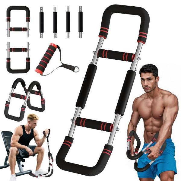 Sports- Twister Arm Trainer Adjustable Chest Workout Equipment, Lyska 2Pc Tactical Molle Pistol Holster  - MSRP $1,765