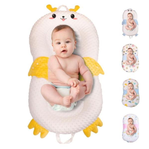 Baby Product- Baby Lounger for Newborn & Infant Penguin Cozy Quilted-Padding Center- MSRP $5,899