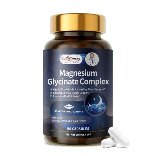 Drugstore- Alliwise Magnesium Glycinate Complex, High Absorption Vegan Magnesium Supplement for Women  - MSRP $5,178