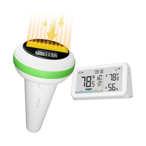 KBIRD Solar Powered Floating Pool Thermometers, Hydrogen Water Bottles, Halloween Skull Lights - MSRP $2,195