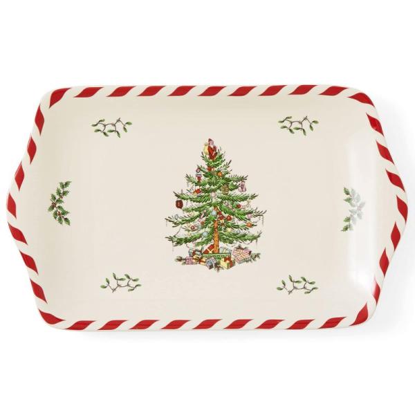 Kitchen- Christmas Tree Peppermint Dessert Tray, Lerat Coffee Mug Warmer, Reli. Hamburger Patty Paper  - MSRP $1,044