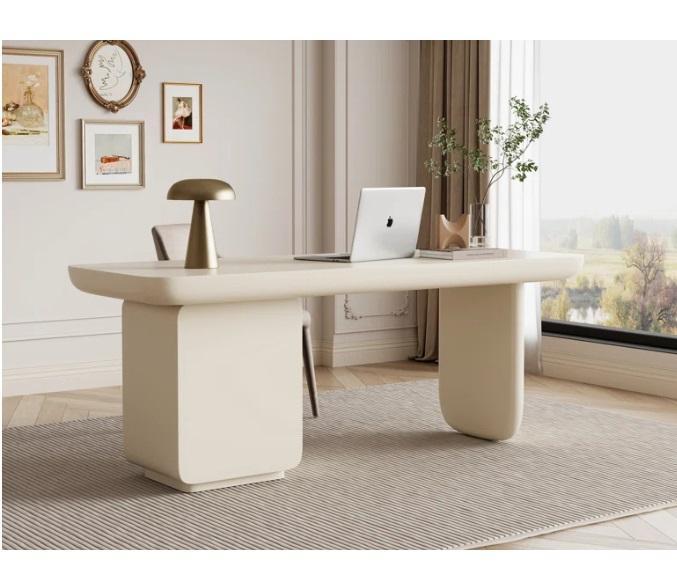 Housewares - Victoria 58.9'' Single Vanities, 71" Rectangle White Writing Wodd Desks, Wingback Bed Frame - MSRP $3,178