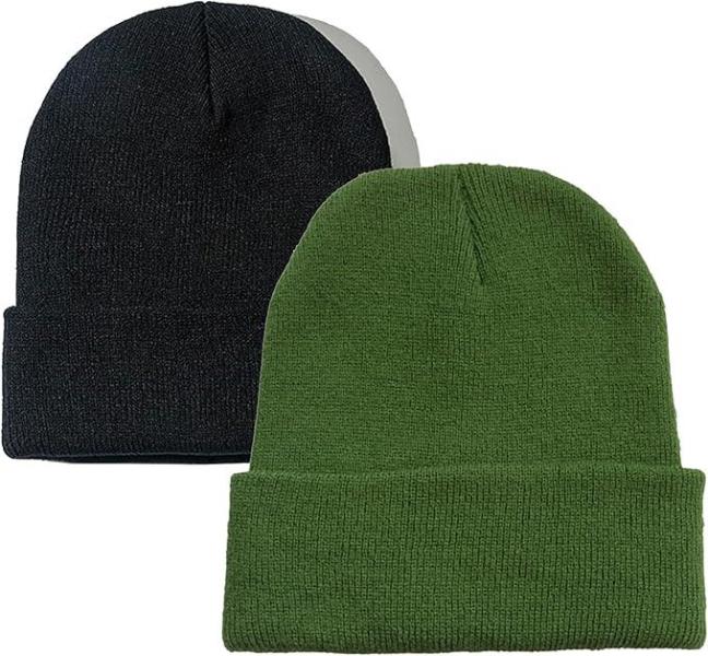 240 Winter Hats Unisex Knitted Assorted Colors Beanie Ponpom